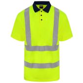 Pro RTX High Visibility Polo Shirt - Yellow/Navy Size 5XL