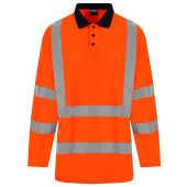 Pro RTX High Visibility Long Sleeve Polo Shirt