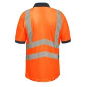 Regatta High Visibility Pro Contrast Piqué Polo Shirt