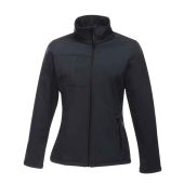 Regatta Ladies Octagon II Soft Shell Jacket - Navy/Seal Grey Size 22