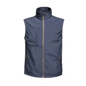 Regatta Octagon II Printable Soft Shell Bodywarmer - Navy/Seal Grey Size 5XL