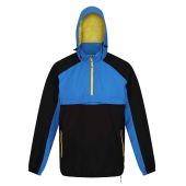 Regatta Vintage Overhead Anorak - Black/Strong Blue Size S