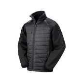 Result Genuine Recycled Compass Padded Jacket - Black/Black Size 3XL