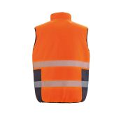 Result Safe-Guard Reversible Soft Padded Gilet