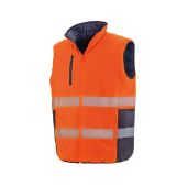 Result Safe-Guard Reversible Soft Padded Gilet