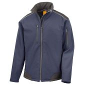 Result Work-Guard Ripstop Soft Shell Jacket - Navy/Black Size 4XL