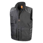 Result Work-Guard Vostex Bodywarmer - Black Size 4XL