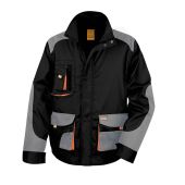 Result Work-Guard Lite Jacket - Black/Grey Size XL