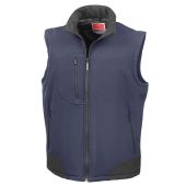 Result Soft Shell Bodywarmer - Navy/Black Size XXL