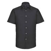 Russell Collection Short Sleeve Tailored Oxford Shirt