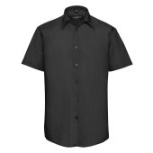 Russell Collection Short Sleeve Tailored Poplin Shirt