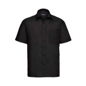 Russell Collection Short Sleeve Easy Care Poplin Shirt