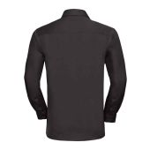 Russell Collection Long Sleeve Easy Care Cotton Poplin Shirt