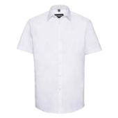 Russell Collection Short Sleeve Herringbone Shirt