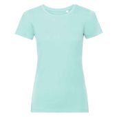 Russell Ladies Pure Organic T-Shirt - Aqua Size XXL