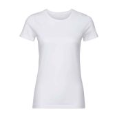 Russell Ladies Pure Organic T-Shirt - White Size XXL