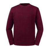 Russell Pure Organic Reversible Sweatshirt - Burgundy Size 3XL