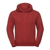 Russell Authentic Melange Hoodie - Brick Red Melange Size 3XL