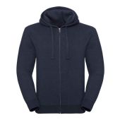 Russell Authentic Melange Zip Hoodie - Indigo Melange Size 3XL