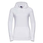 Russell Ladies Authentic Hooded Sweatshirt - White Size XL