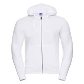 Russell Authentic Zip Hooded Sweatshirt - White Size 3XL