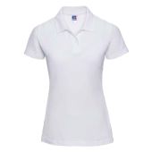 Russell Ladies Classic Poly/Cotton Piqué Polo Shirt - White Size 18