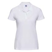 Russell Ladies Ultimate Cotton Piqué Polo Shirt - White Size XXL