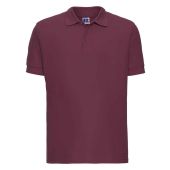 Russell Ultimate Cotton Piqué Polo Shirt - Burgundy Size 4XL