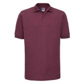 Russell Hardwearing Poly/Cotton Piqué Polo Shirt - Burgundy Size 4XL