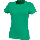 SF Ladies Feel Good Stretch T-Shirt - Green Size XXL