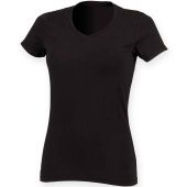 SF Ladies Feel Good Stretch V Neck T-Shirt