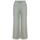 SF Ladies Sustainable Wide Leg Joggers - Heather Grey Size XXL