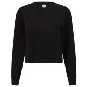 SF Ladies Cropped Slounge Sweatshirt