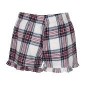 SF Ladies Tartan Frill Shorts