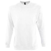 SOL'S Unisex Supreme Sweatshirt - White Size XL