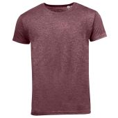 SOL'S Mixed T-Shirt - Heather Burgundy Size XXL