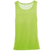 SOL'S Unisex Jamaica Tank Top - Neon Green Size XXL