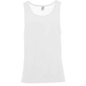 SOL'S Unisex Jamaica Tank Top - White Size XXL