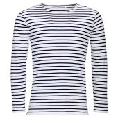 SOL'S Marine Long Sleeve Striped T-Shirt