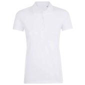 SOL'S Ladies Phoenix Piqué Polo Shirt - White Size XXL