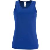 SOL'S Ladies Sporty Performance Tank Top - Royal Blue Size XXL