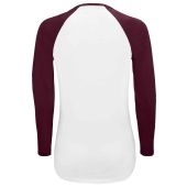 SOL'S Ladies Milky Contrast Long Sleeve T-Shirt