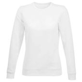 SOL'S Ladies Sully Sweatshirt - White Size XXL