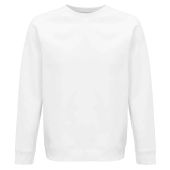 SOL'S Unisex Space Organic Raglan Sweatshirt - White Size 3XL