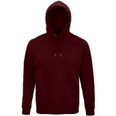 SOL'S Unisex Stellar Organic Hoodie - Burgundy Size 3XL