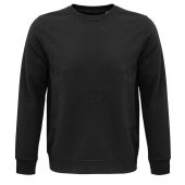 SOL'S Unisex Comet Organic Sweatshirt - Deep Charcoal Size XS