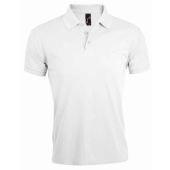 SOL'S Prime Poly/Cotton Piqué Polo Shirt - White Size 5XL