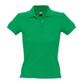 SOL'S Ladies People Cotton Piqué Polo Shirt - Kelly Green Size XXL