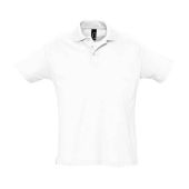 SOL'S Summer II Cotton Piqué Polo Shirt - White Size 3XL