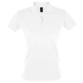 SOL'S Ladies Perfect Cotton Piqué Polo Shirt - White Size 3XL